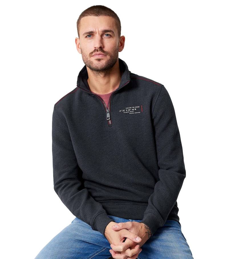 Große Größen Sweatshirt uni, Herren, grau, Größe: XXL, Baumwolle/Polyester, Happy Size DE Men Große Größen Sweatshirt uni, Herren, grau, Größe: XXL, Baumwolle/Polyester, Happy Size DE Men von CASAMODA