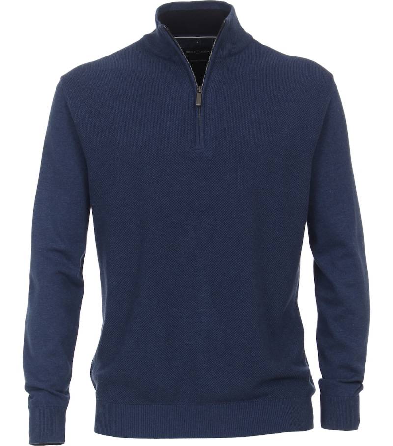 Große Größen Troyer uni, Herren, blau, Größe: 6XL, Baumwolle, Happy Size DE Men von CASAMODA