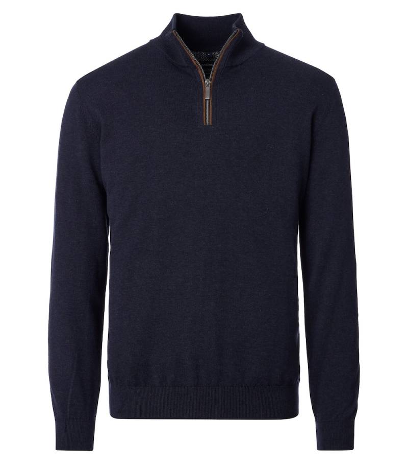 Große Größen Troyer uni, Herren, grau, Größe: XXL, Baumwolle, Happy Size DE Men von CASAMODA