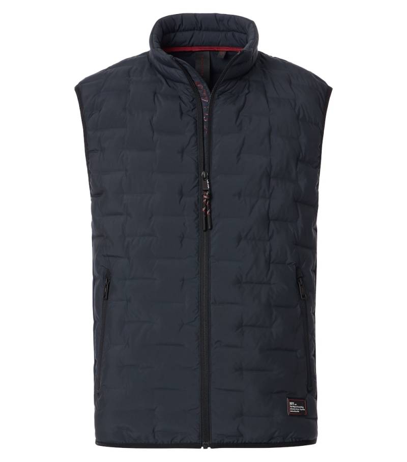 Große Größen Weste uni, Herren, grau, Größe: 4XL, Polyester, Happy Size DE Men von CASAMODA