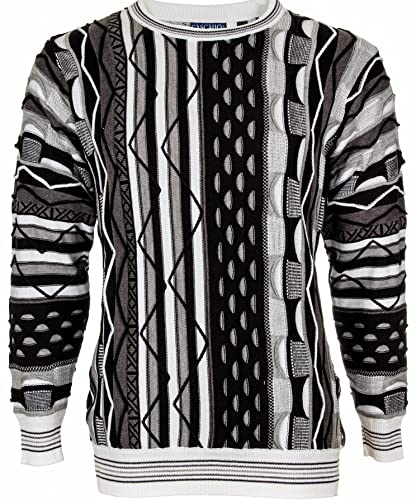 CASCALLO Strickpullover Herren | Style: Emilio | Gestrickter Luxus Designer Rundhals-Pullover (XL) von CASCALLO