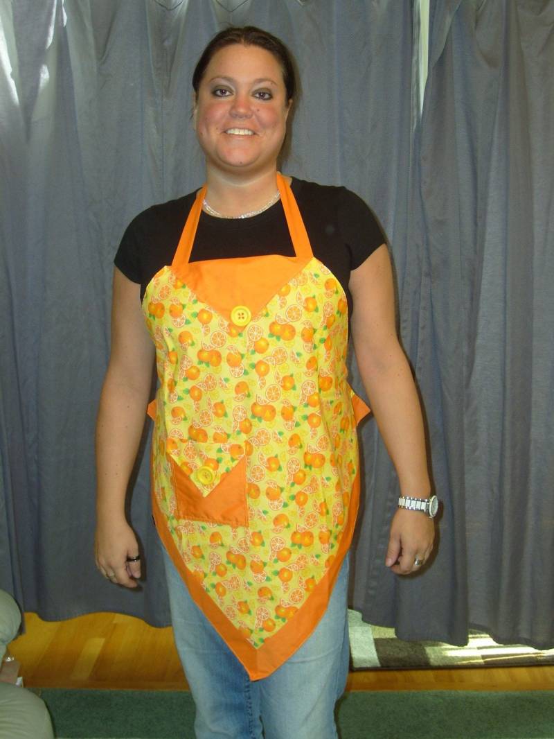 Orangen - Küche Schürze von CASESPLUS