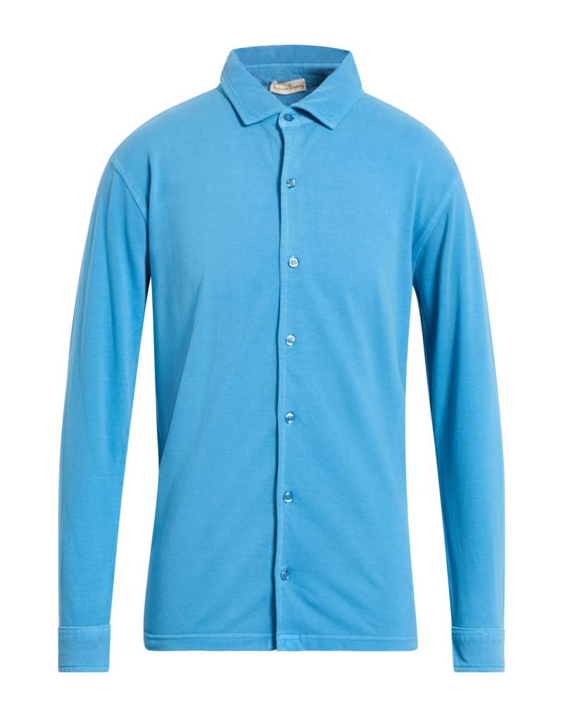CASHMERE COMPANY Hemd Herren Blaugrau von CASHMERE COMPANY