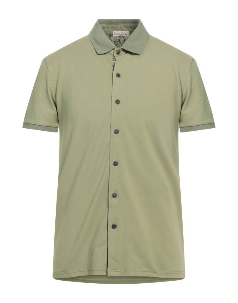 CASHMERE COMPANY Hemd Herren Militärgrün von CASHMERE COMPANY