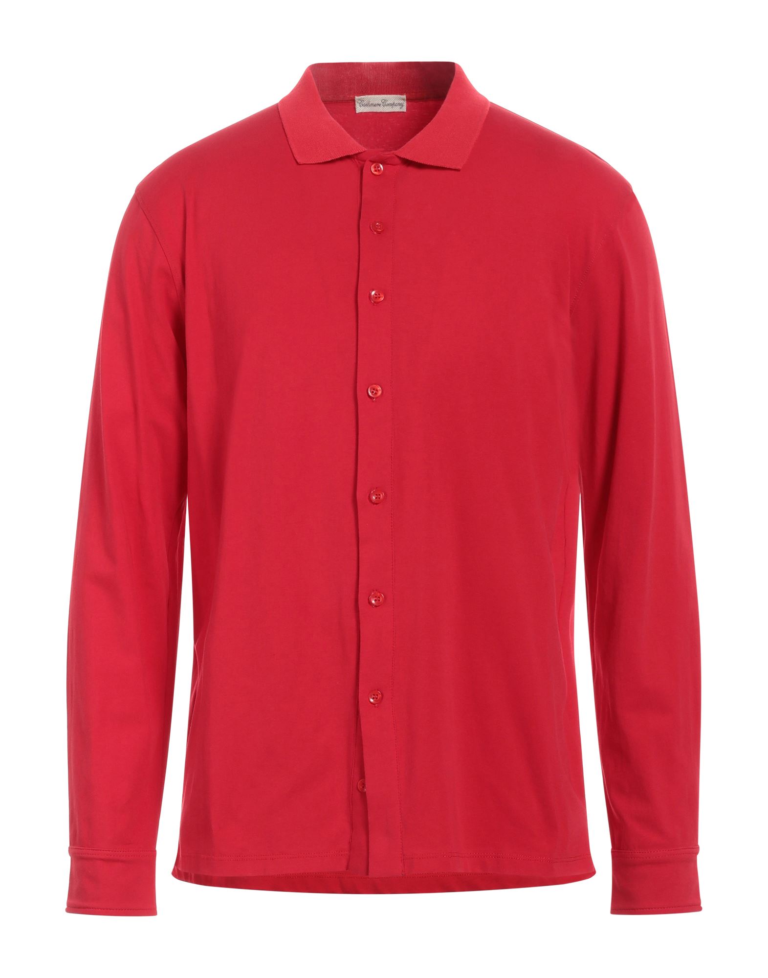 CASHMERE COMPANY Hemd Herren Rot CASHMERE COMPANY Hemd Herren Rot von CASHMERE COMPANY