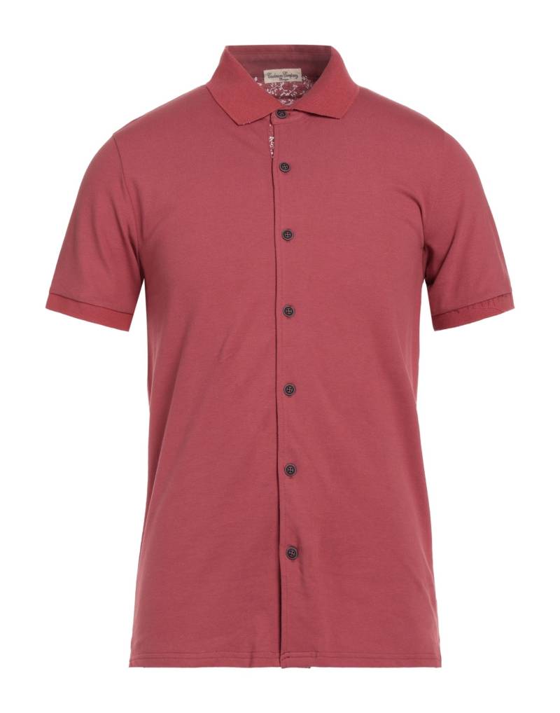 CASHMERE COMPANY Hemd Herren Ziegelrot von CASHMERE COMPANY