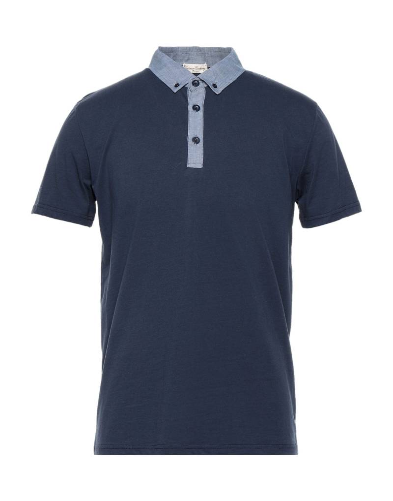 CASHMERE COMPANY Poloshirt Herren Blau von CASHMERE COMPANY