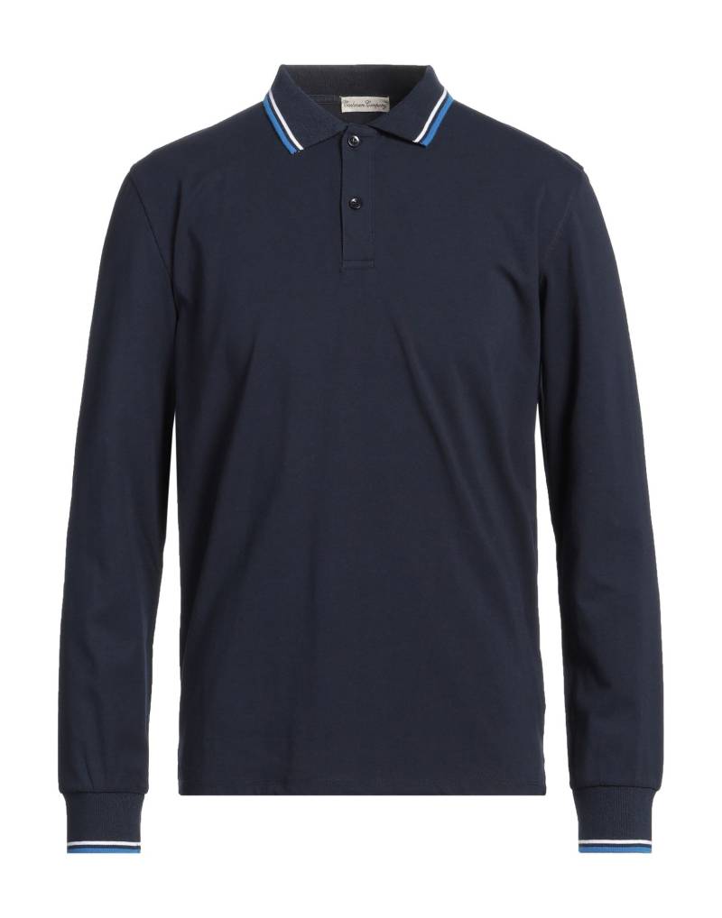 CASHMERE COMPANY Poloshirt Herren Marineblau von CASHMERE COMPANY