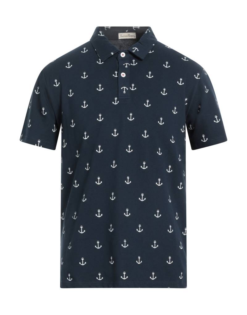 CASHMERE COMPANY Poloshirt Herren Nachtblau von CASHMERE COMPANY