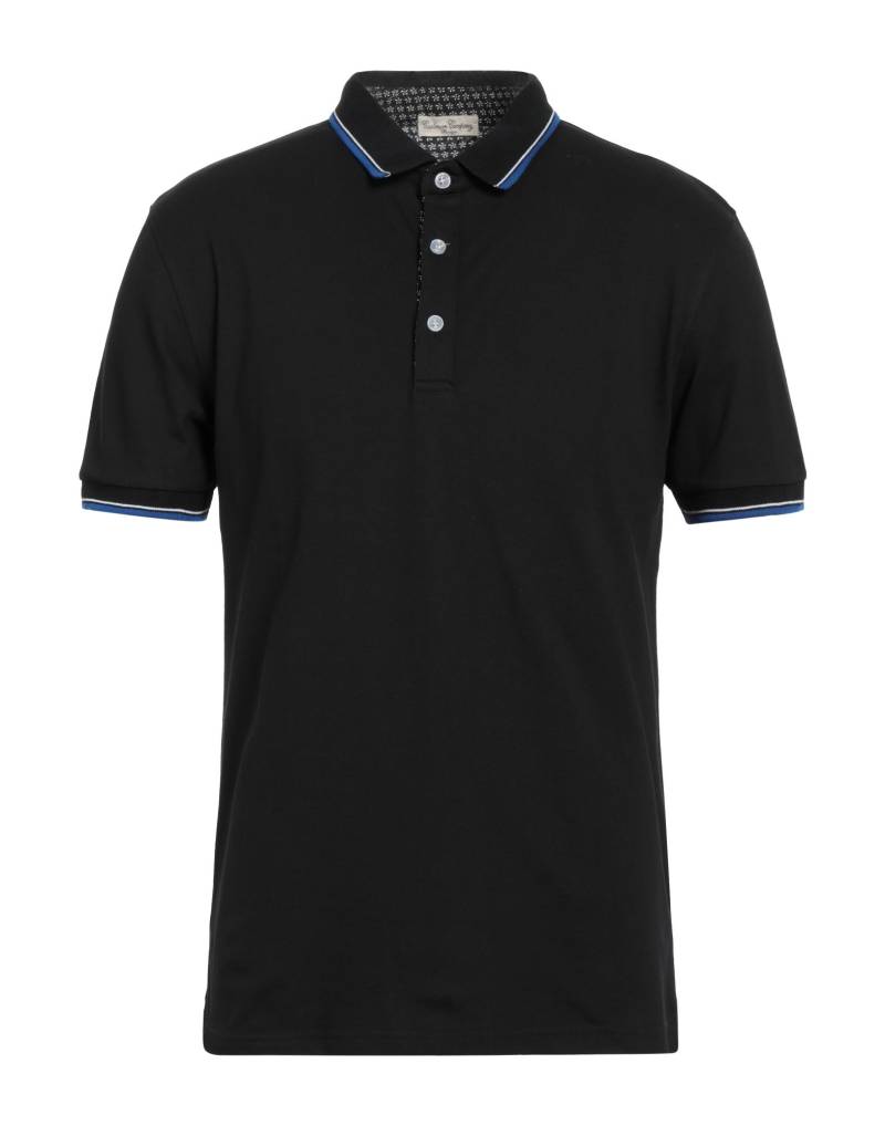 CASHMERE COMPANY Poloshirt Herren Schwarz von CASHMERE COMPANY