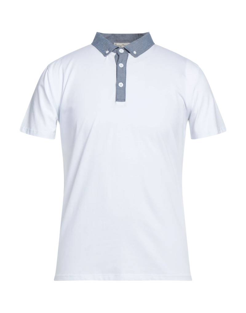 CASHMERE COMPANY Poloshirt Herren Weiß von CASHMERE COMPANY