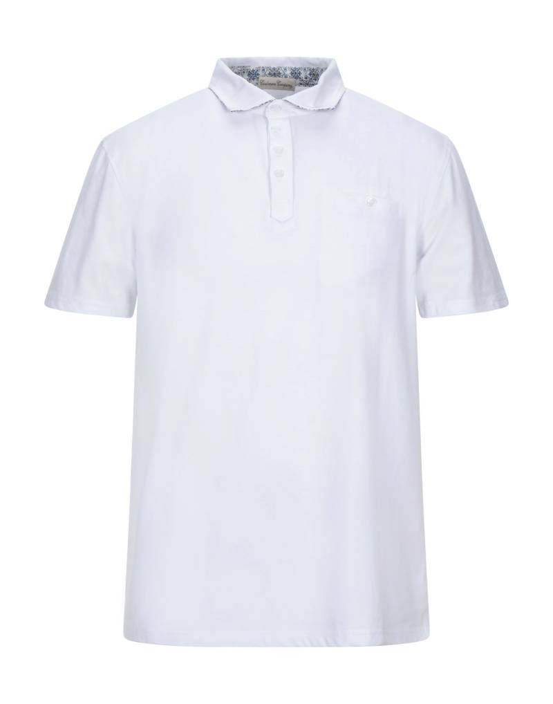 CASHMERE COMPANY Poloshirt Herren Weiß von CASHMERE COMPANY