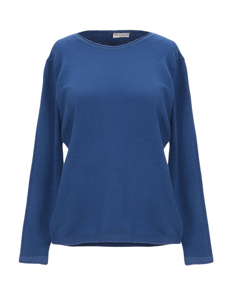 CASHMERE COMPANY Pullover Damen Blau von CASHMERE COMPANY
