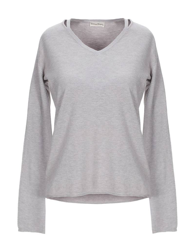 CASHMERE COMPANY Pullover Damen Hellgrau von CASHMERE COMPANY