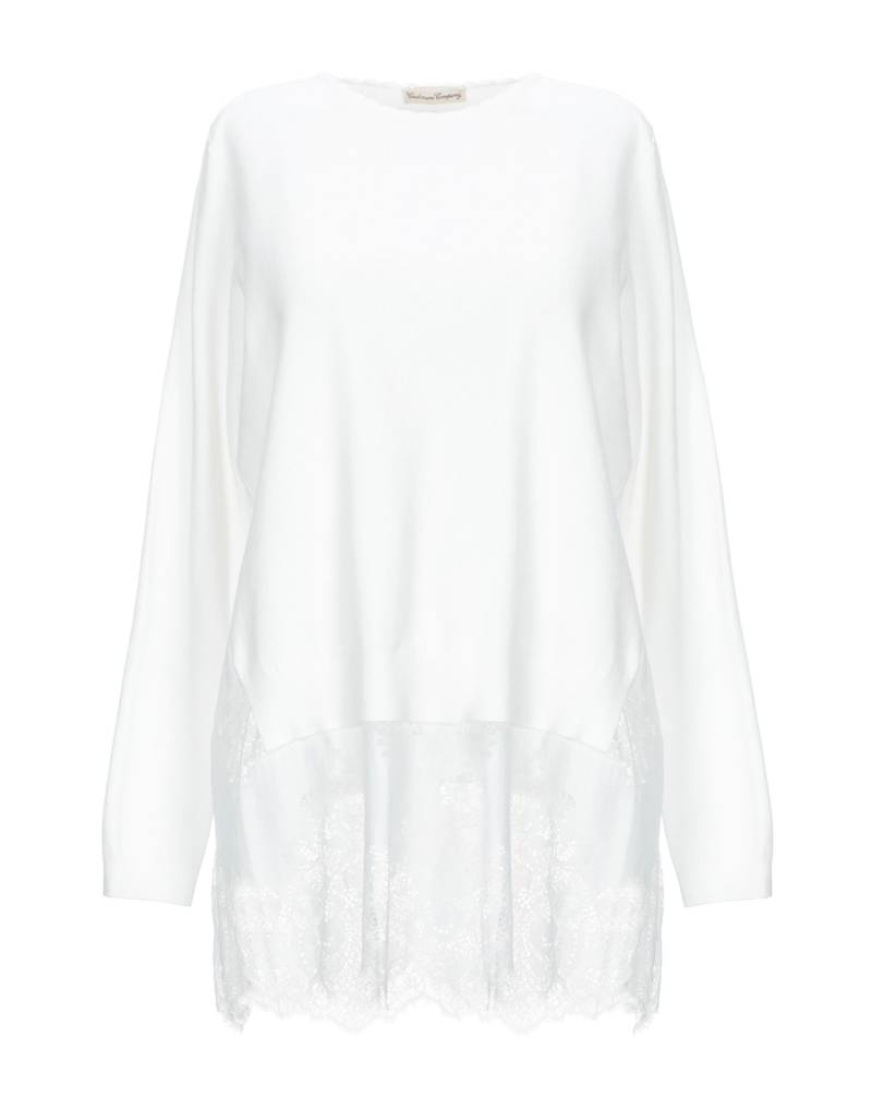 CASHMERE COMPANY Pullover Damen Weiß von CASHMERE COMPANY