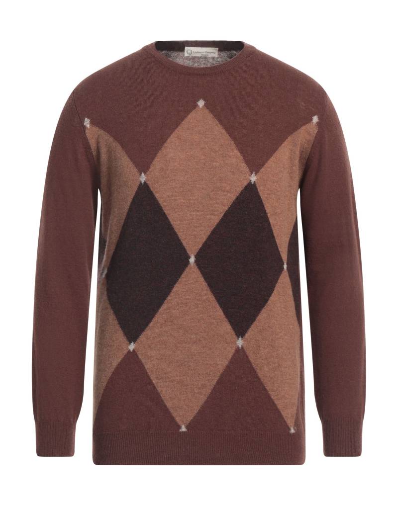 CASHMERE COMPANY Pullover Herren Braun von CASHMERE COMPANY