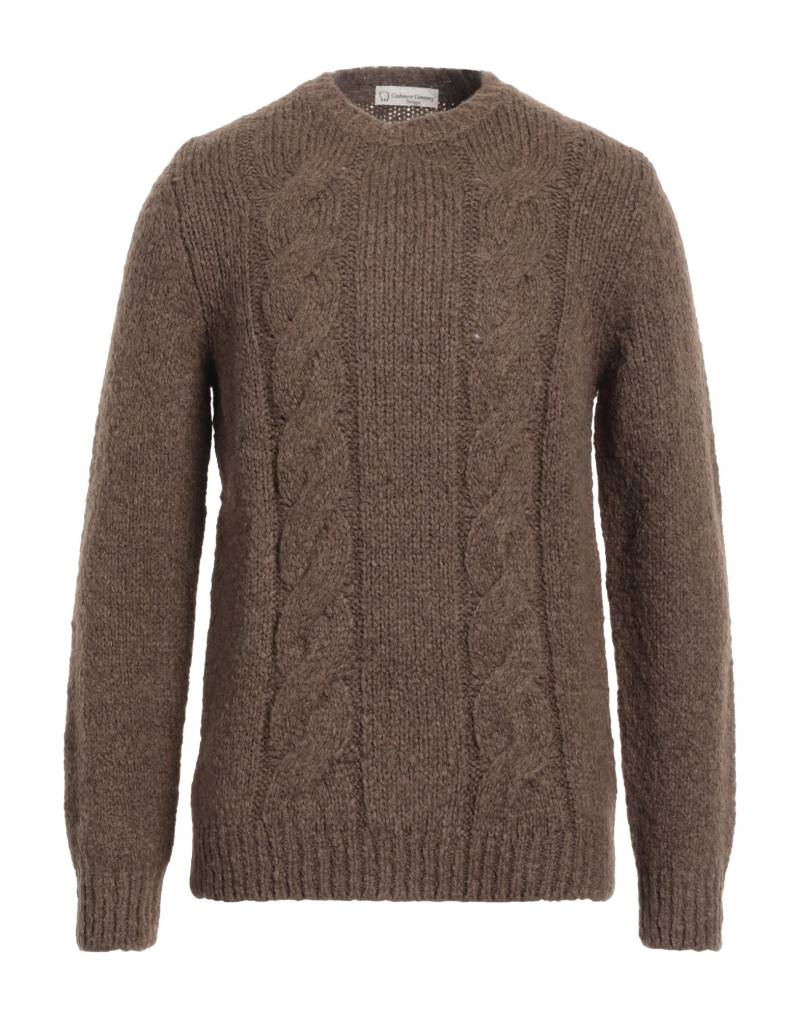CASHMERE COMPANY Pullover Herren Braun von CASHMERE COMPANY