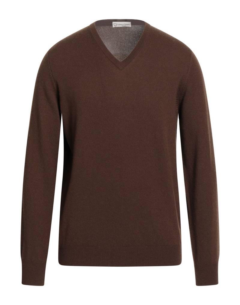 CASHMERE COMPANY Pullover Herren Braun von CASHMERE COMPANY