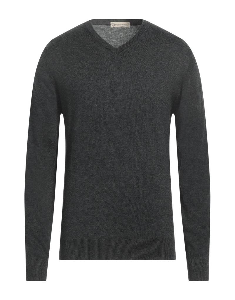 CASHMERE COMPANY Pullover Herren Braungrau von CASHMERE COMPANY