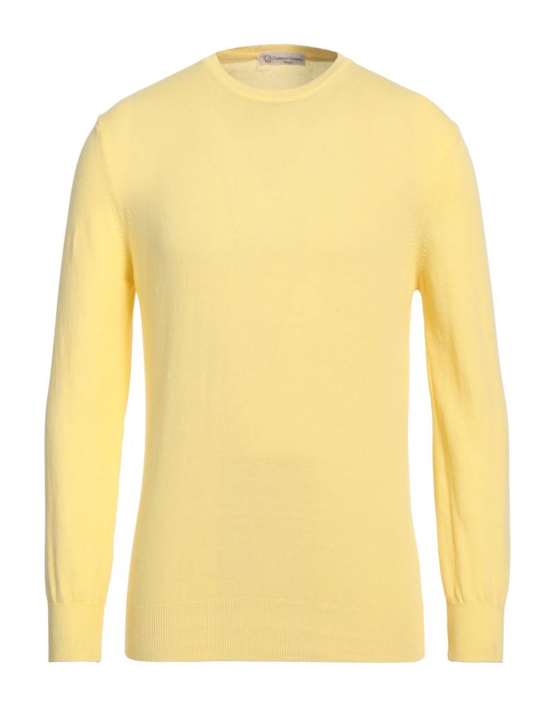 CASHMERE COMPANY Pullover Herren Gelb von CASHMERE COMPANY