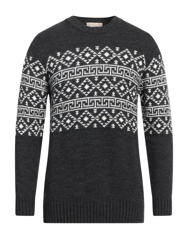 CASHMERE COMPANY Pullover Herren Braungrau von CASHMERE COMPANY