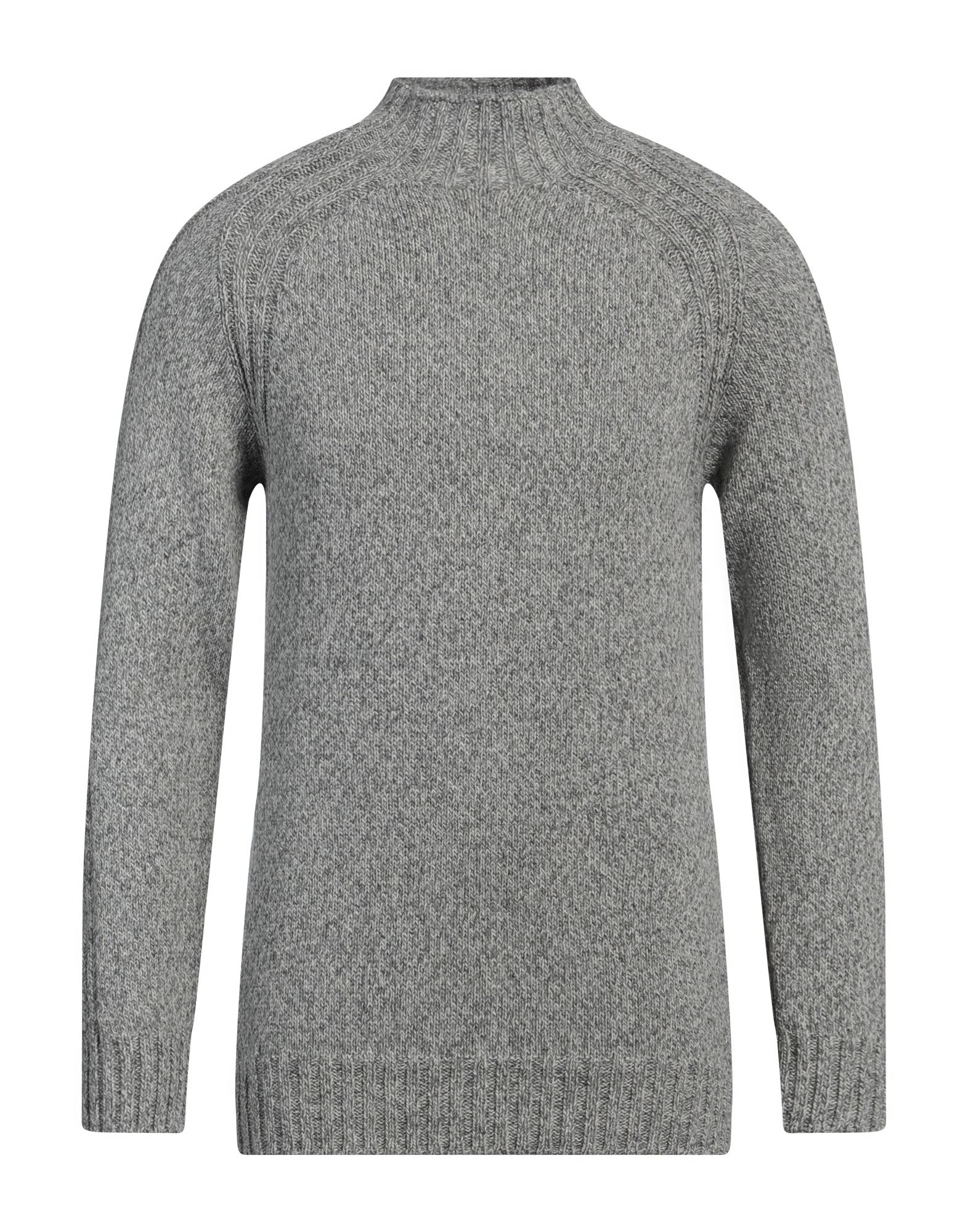 CASHMERE COMPANY Rollkragenpullover Herren Grau CASHMERE COMPANY Rollkragenpullover Herren Grau von CASHMERE COMPANY