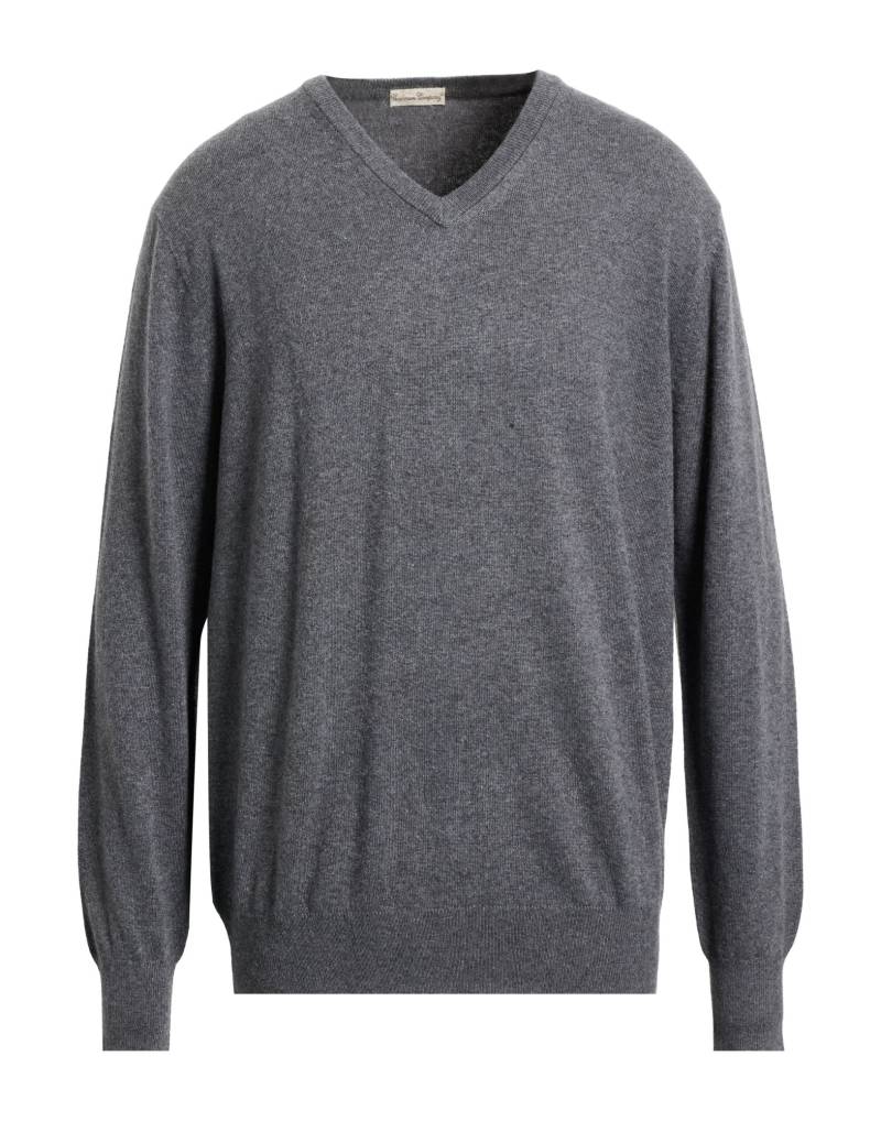 CASHMERE COMPANY Pullover Herren Grau von CASHMERE COMPANY