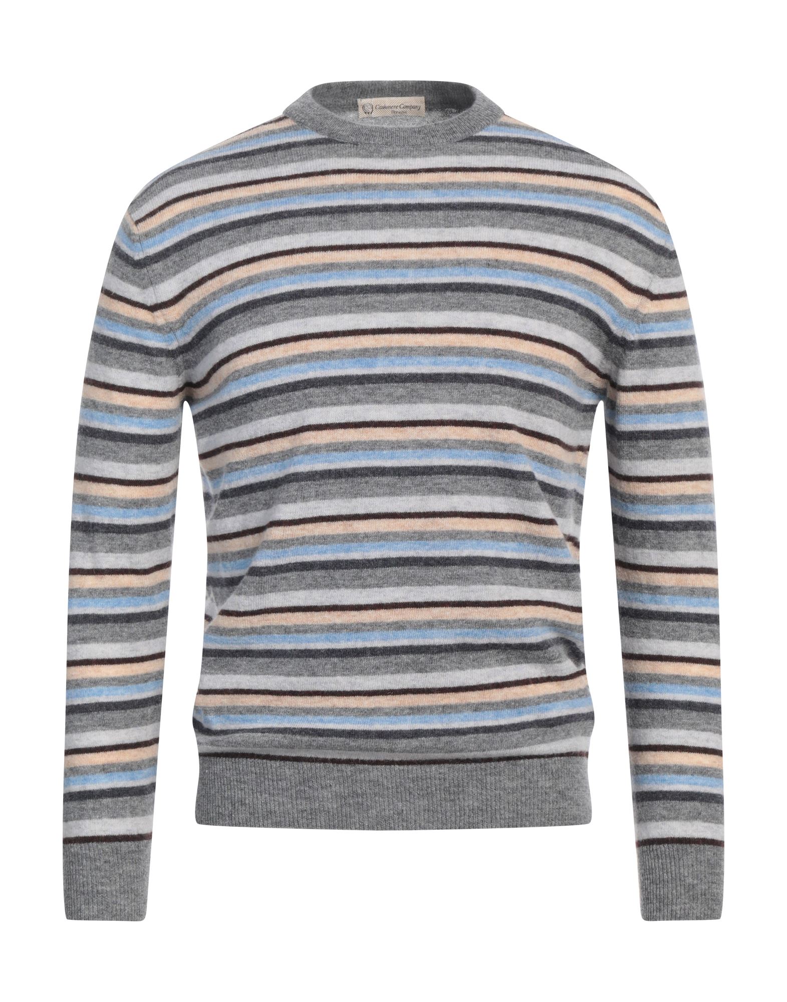 CASHMERE COMPANY Pullover Herren Hellgrau von CASHMERE COMPANY