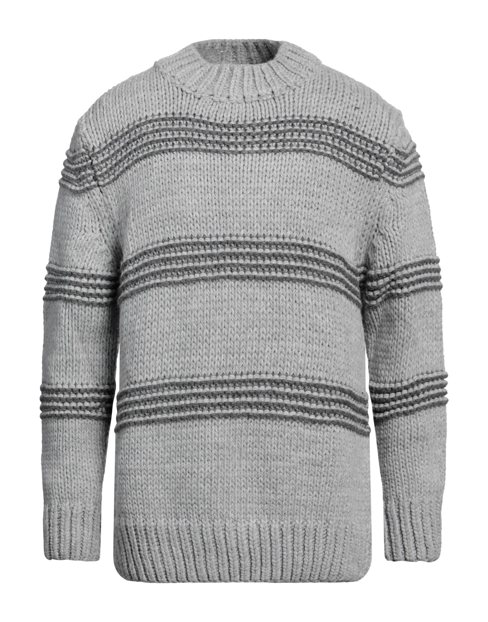 CASHMERE COMPANY Pullover Herren Hellgrau von CASHMERE COMPANY