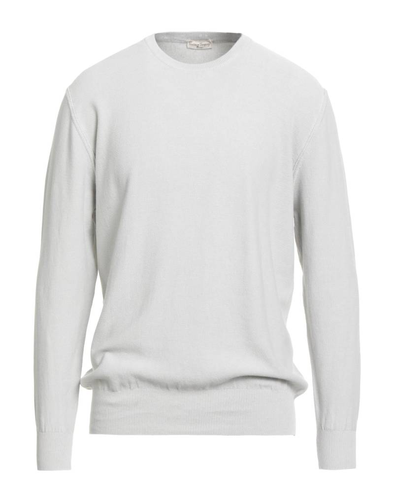 CASHMERE COMPANY Pullover Herren Hellgrau von CASHMERE COMPANY