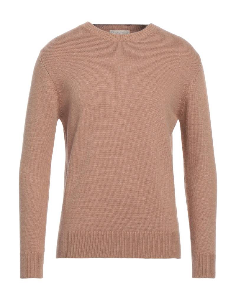 CASHMERE COMPANY Pullover Herren Kamel von CASHMERE COMPANY