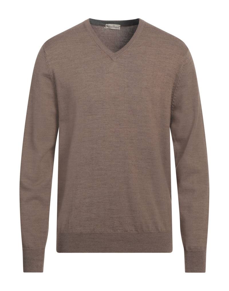 CASHMERE COMPANY Pullover Herren Kamel von CASHMERE COMPANY