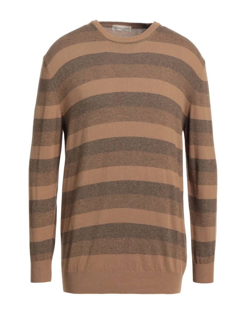 CASHMERE COMPANY Pullover Herren Khaki von CASHMERE COMPANY
