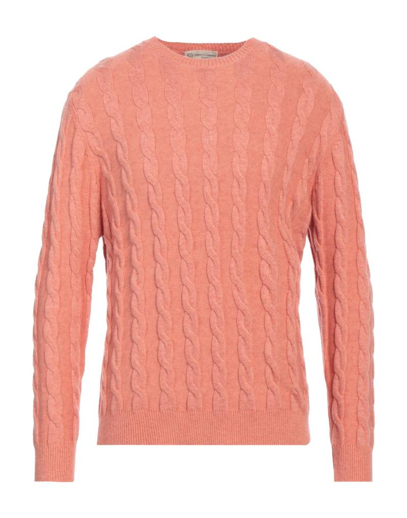 CASHMERE COMPANY Pullover Herren Lachs von CASHMERE COMPANY