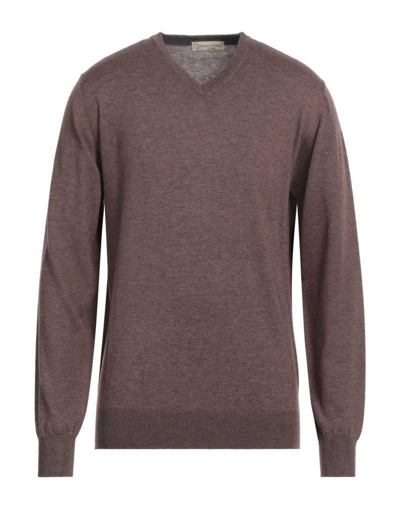 CASHMERE COMPANY Pullover Herren Schokobraun von CASHMERE COMPANY