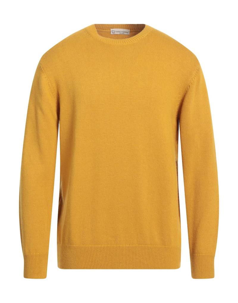 CASHMERE COMPANY Pullover Herren Ocker von CASHMERE COMPANY