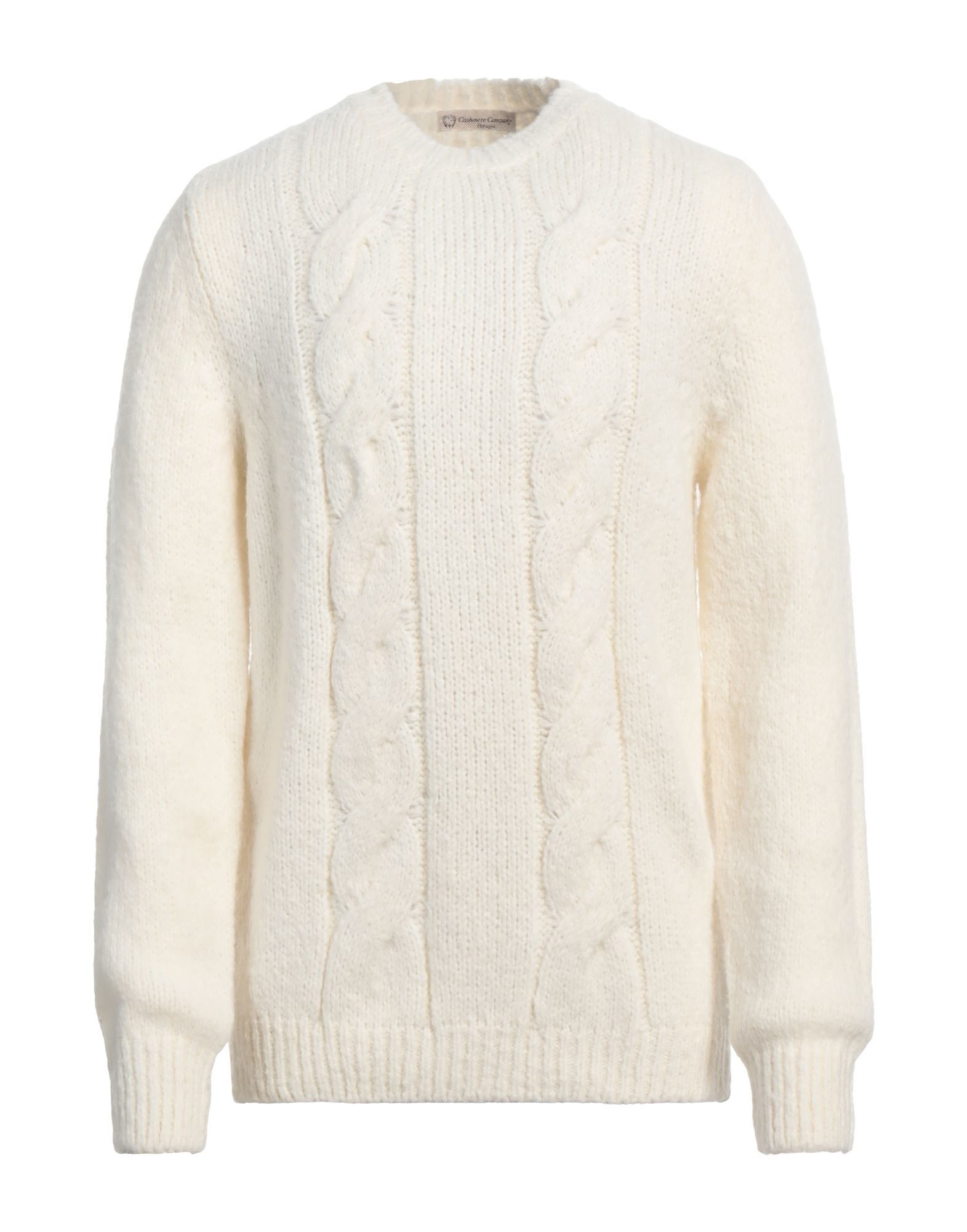 CASHMERE COMPANY Pullover Herren Off white CASHMERE COMPANY Pullover Herren Off white von CASHMERE COMPANY