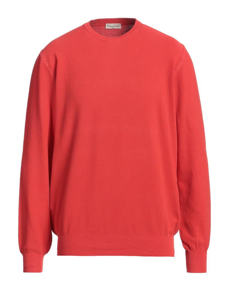 CASHMERE COMPANY Pullover Herren Rostrot von CASHMERE COMPANY