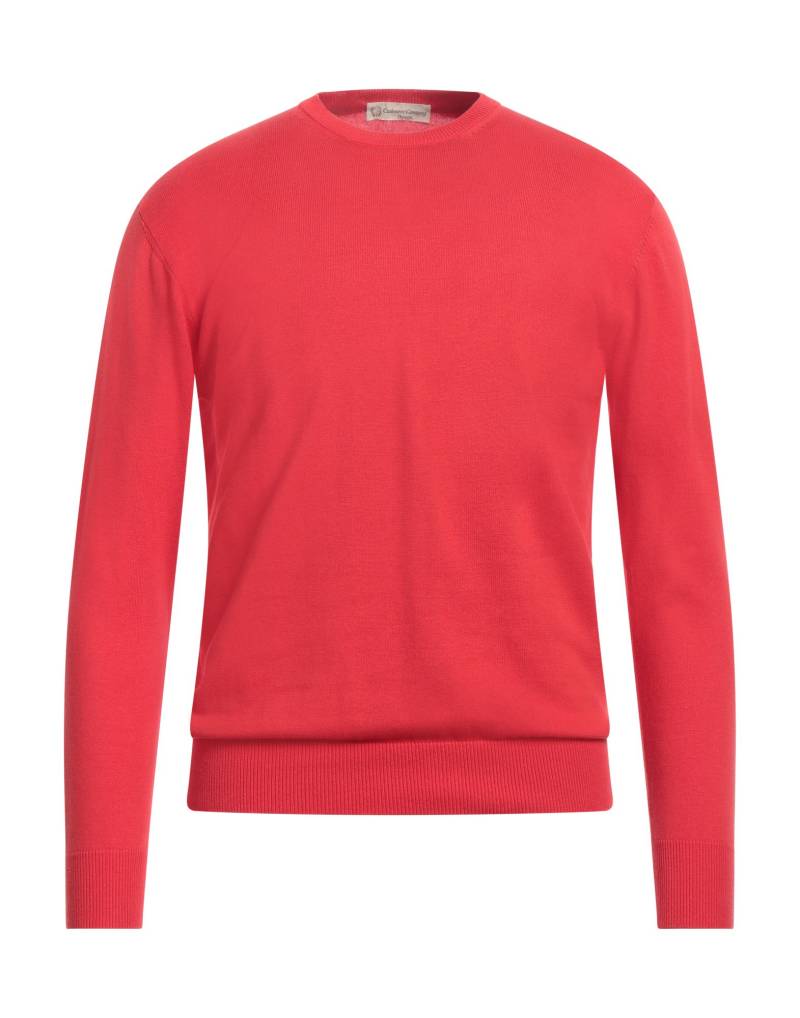 CASHMERE COMPANY Pullover Herren Rot von CASHMERE COMPANY