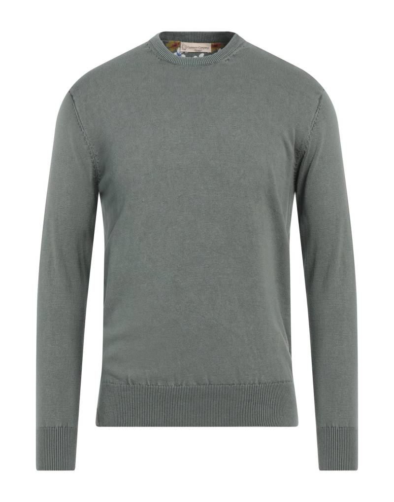 CASHMERE COMPANY Pullover Herren Salbeigrün von CASHMERE COMPANY