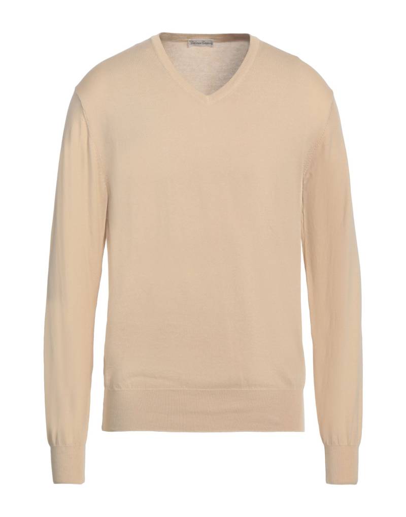 CASHMERE COMPANY Pullover Herren Sand von CASHMERE COMPANY