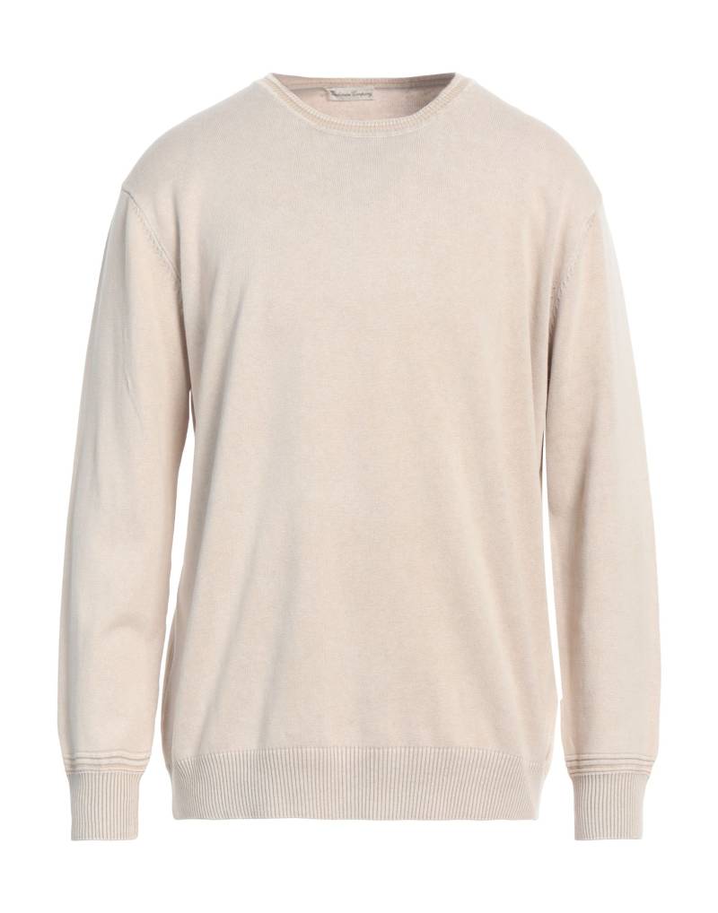 CASHMERE COMPANY Pullover Herren Sand von CASHMERE COMPANY