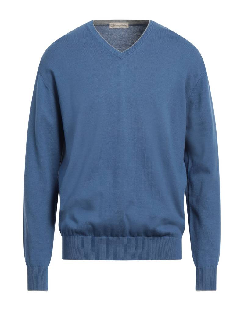 CASHMERE COMPANY Pullover Herren Taubenblau von CASHMERE COMPANY
