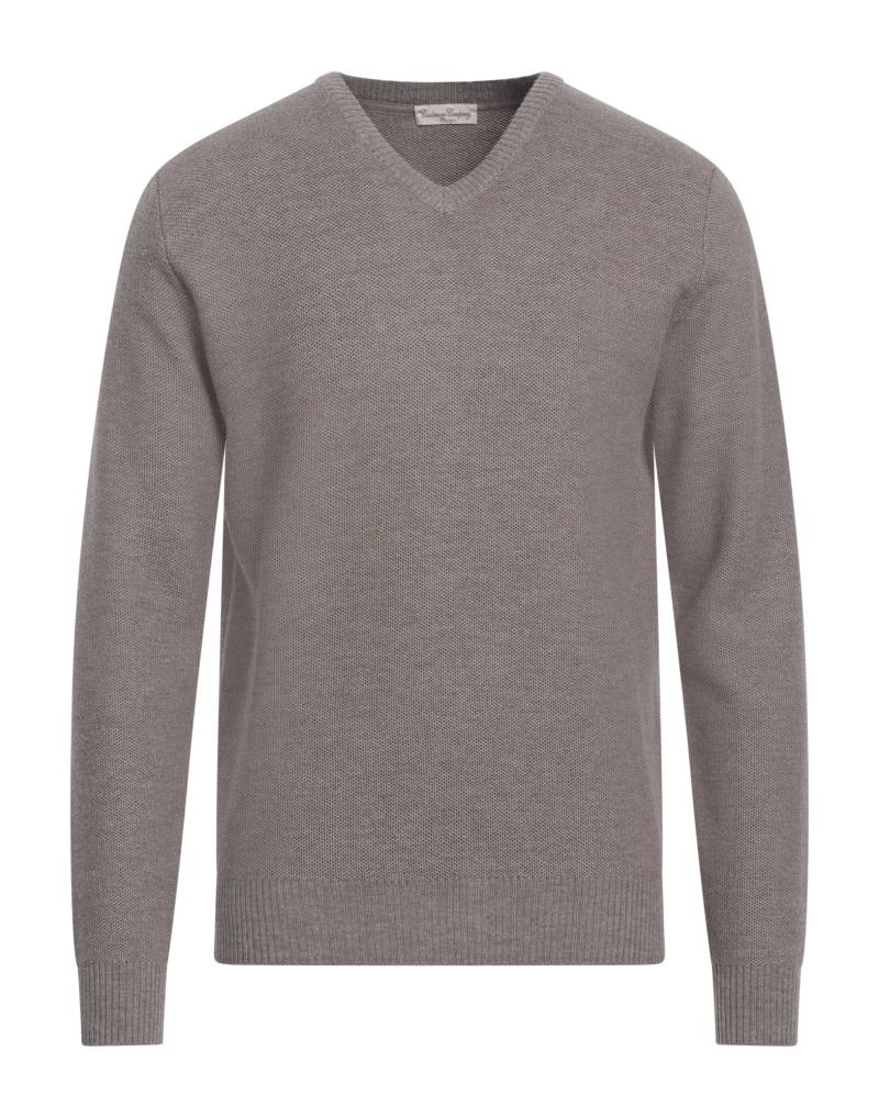CASHMERE COMPANY Pullover Herren Maulwurfsgrau von CASHMERE COMPANY