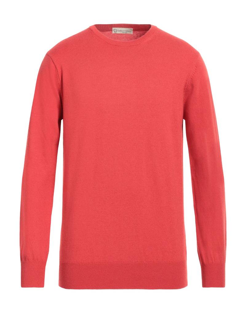 CASHMERE COMPANY Pullover Herren Tomatenrot von CASHMERE COMPANY