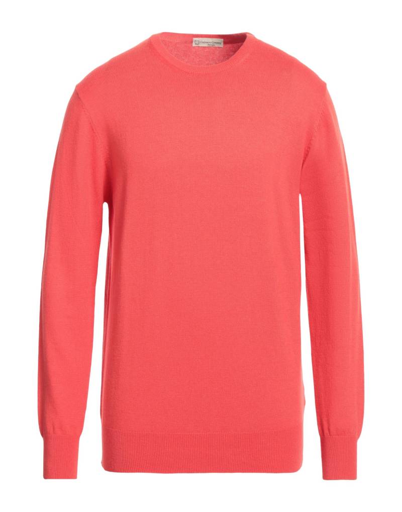 CASHMERE COMPANY Pullover Herren Tomatenrot von CASHMERE COMPANY