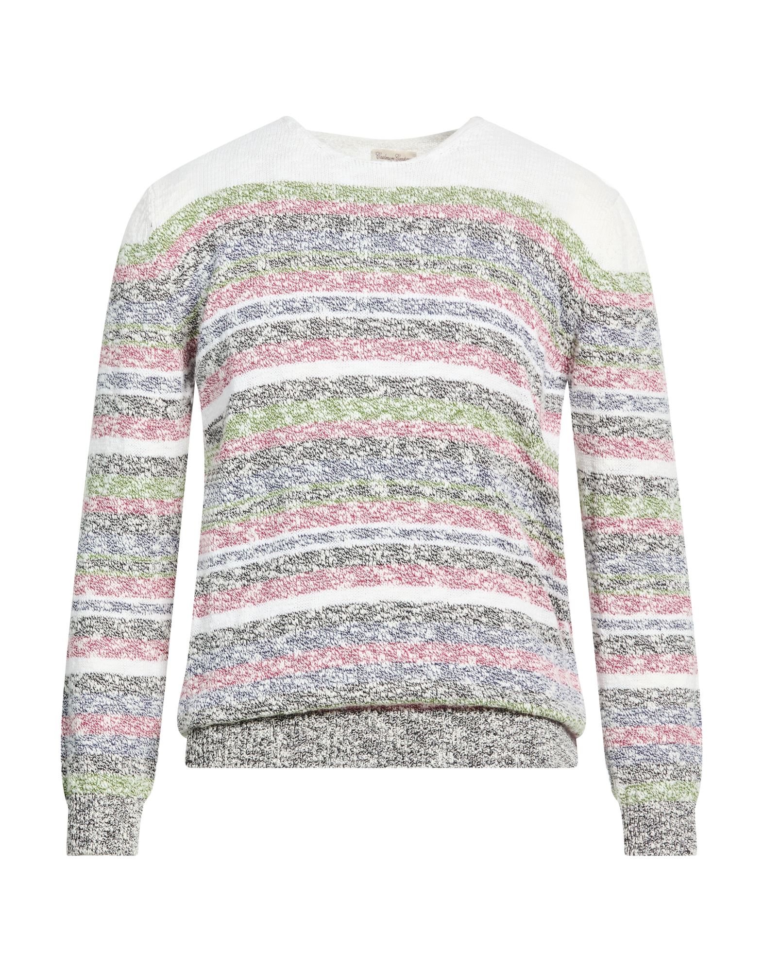 CASHMERE COMPANY Pullover Herren Weiß von CASHMERE COMPANY