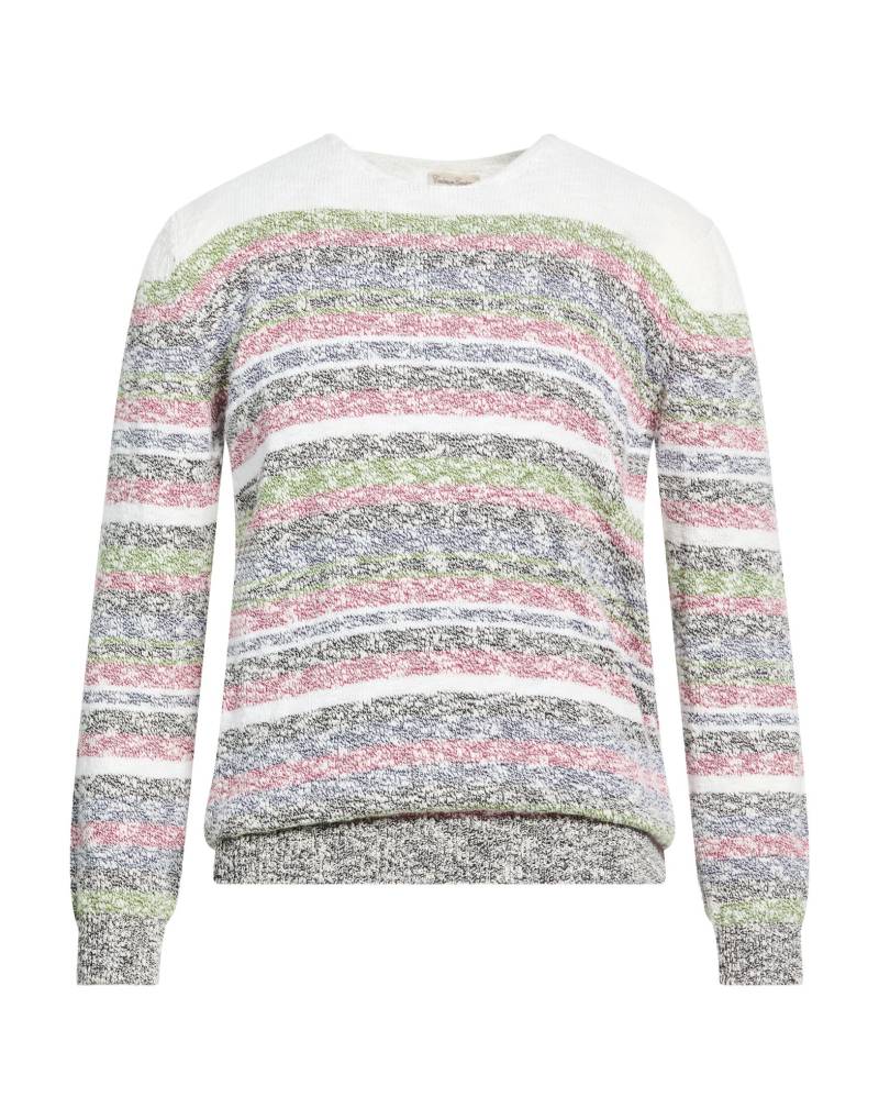 CASHMERE COMPANY Pullover Herren Weiß von CASHMERE COMPANY