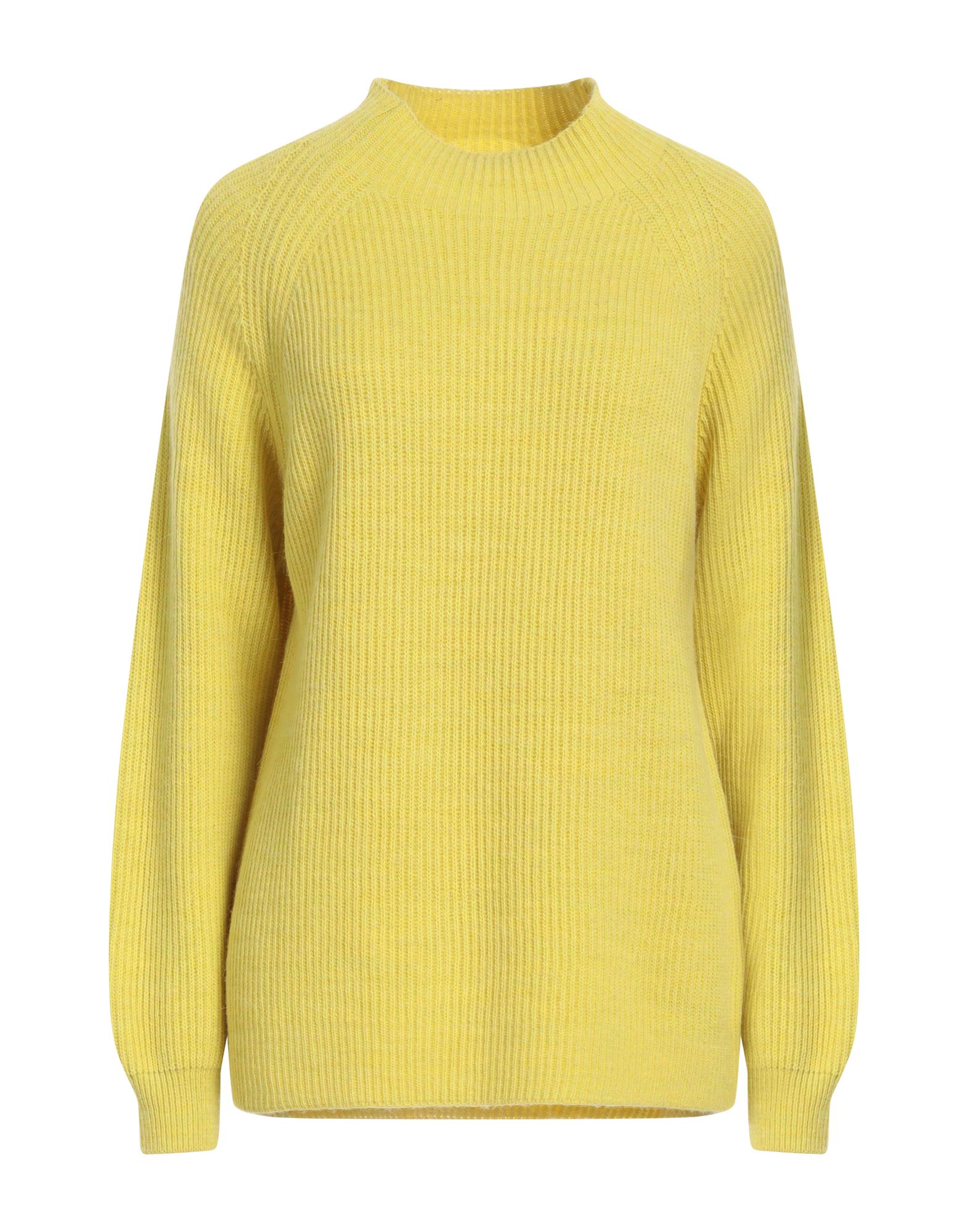 CASHMERE COMPANY Rollkragenpullover Damen Gelb von CASHMERE COMPANY