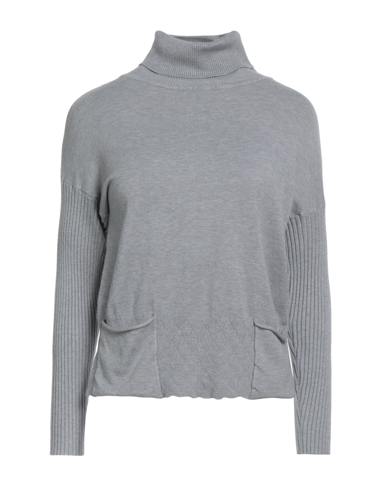 CASHMERE COMPANY Rollkragenpullover Damen Hellgrau CASHMERE COMPANY Rollkragenpullover Damen Hellgrau von CASHMERE COMPANY